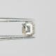 0.81 CT Salt And Pepper Emerald Cut Diamond For Engagement Ring