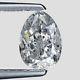 0.99cts I-White Pear Natural Loose Salt & Pepper Diamond SEE VIDEO