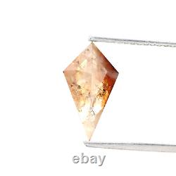 1.13 Ct Salt and Pepper Diamond Orange Kite Loose Diamond for Engagement Ring