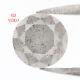 1.36 CT Natural Loose Round Shape Diamond 6.40 MM Salt And Pepper Diamond LQ8489