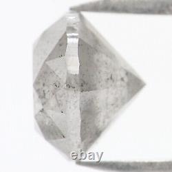 1.36 CT Natural Loose Round Shape Diamond 6.40 MM Salt And Pepper Diamond LQ8489