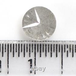 1.36 CT Natural Loose Round Shape Diamond 6.40 MM Salt And Pepper Diamond LQ8489