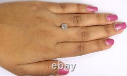 1.36 CT Natural Loose Round Shape Diamond 6.40 MM Salt And Pepper Diamond LQ8489