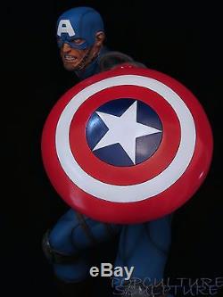 14 Scale Captain America Statue Salt & Pepper Exclusive not XM nor Sideshow