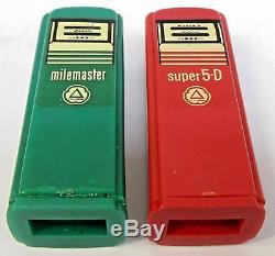 1950's CITIES SERVICE TROY OHIO pair of matched GAS PUMP salt & pepper shakers