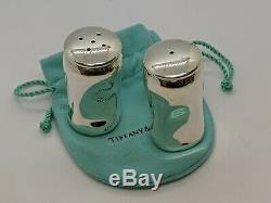 1984 Tiffany & Co. Elsa Peretti Sterling Silver Salt & Pepper Shaker Set