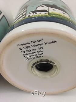1998 Warren Kimble COASTAL BREEZE Salt & Pepper Shakers