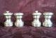 2 Pairs of Weighted Sterling Silver Tiffany & Co. Salt and Pepper Shakers