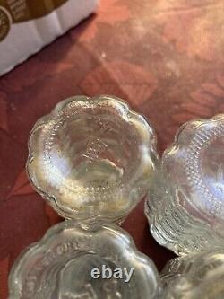 24 Vintage 60's70's Glass Salt Pepper Shakers Post House Restaurant OH ShipsFree