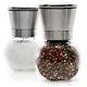 2lb Depot Premium Stainless Steel Salt and Pepper Grinder Set Brushed, New