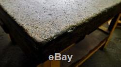 48 x 48 x 6 Granite Plate SALT PEPPER 2 Ledges