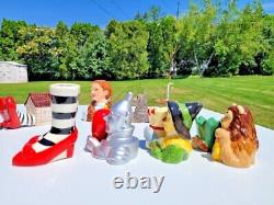 8 Set Lot Wizard Of Oz Salt & Pepper Shakers 16 Total Dorothy Toto Witch Tin Man
