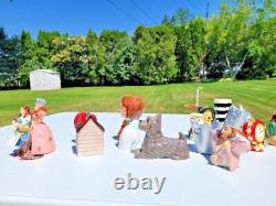 8 Set Lot Wizard Of Oz Salt & Pepper Shakers 16 Total Dorothy Toto Witch Tin Man