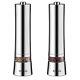 Aicok Stainless Steel Electronic Salt and Pepper Grinder Set with Adjustable