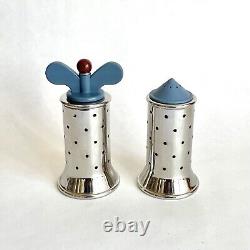Alessi Michael Graves Pepper Mill and Salt Castor SET, New in Boxes, Italy