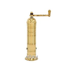 Alexander Home The Original European Salt and Pepper Mill Brass, 8-Inch Pepp