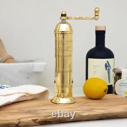 Alexander Home The Original European Salt and Pepper Mill Brass, 8-Inch Pepp