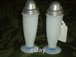 American Sweetheart Monax Salt and Pepper Shakers with original lids