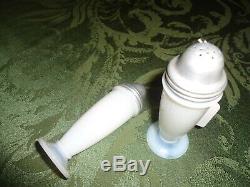 American Sweetheart Monax Salt and Pepper Shakers with original lids