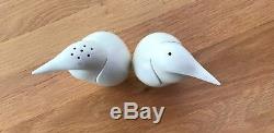 Anthony Theakston studio pottery white salt and pepper cellars perfect condition