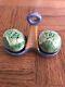 Antique Bowling Balls Salt And Pepper Shakers-VERY RARE VINTAGE-SHIPS N 24 HOURS