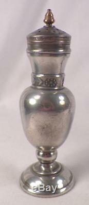 Antique Pairpoint Silverplate Condiment Set 309 Quadruple Open Salt Pepper Napki