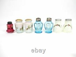 Antique/Vintage Salt & Pepper Shakers Lot Hand Painted Artmark EAPG Nestor Japan