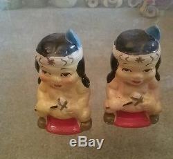 Antique collectible vintage salt and pepper shakers