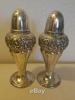 Antique salt and pepper shakers