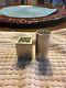 Antonio Pineda Modernist Sterling Silver Salt And Pepper Shakers / Paperweights