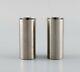 Arne Jacobsen for Stelton. Cylinda Line salt and pepper set in stainless steel