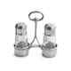 Arte Italica Tavola Tall Salt and Pepper with Caddy