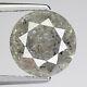 BIG! 3.03cts 9.2mm Gray Natural Loose Salt & Pepper Diamond SEE VIDEO