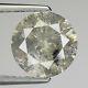 BIG! 3.29cts 9.2mm Gray Natural Loose Salt & Pepper Diamond SEE VIDEO
