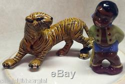 Black Sambo And The Tiger By Ceramic Arts Studio Salt/pepper