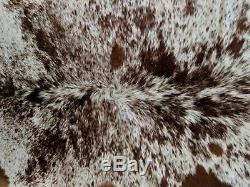 BRAZILIAN COWHIDE RUG- Extra Large Chocolate Salt and Pepper