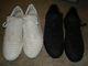 Balenciaga Two pair salt and pepper low top gym shoes size EU 45 US 12-13