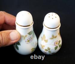 Beautiful Wedgwood Wild Strawberry Salt And Pepper