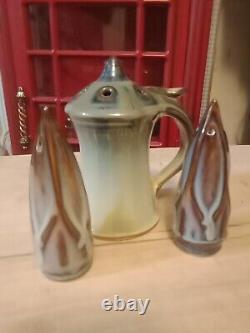 Bill Campbell Salt, Pepper And Cheese Shakers