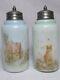 CF Monroe Mount Washington Salt & Pepper Shakers 1890's Rare