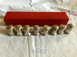 Cartier Sterling Silver Salt and Pepper shakers