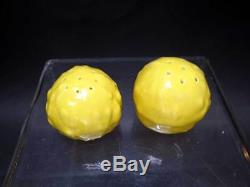 Catalina Island Gourd Salt & Pepper set Mandarin Yellow