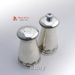 Chantilly Salt and Pepper Shakers Sterling Silver Gorham 1950