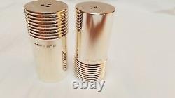 Christofle K+T salt and pepper shakers silver plated (set)