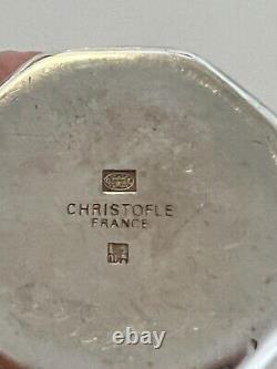 Christofle Silver Plate SIGNED Salt and Pepper shaker, made in France