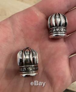 Chrome Hearts Salt & Pepper shakers NIB mint condition Limited, silver, luxury