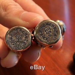 Chrome Hearts Salt and Pepper Shakers 925 Sterling Silver