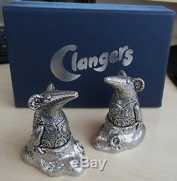 Clangers 2002 Limited Edition Salt & Pepper Pewter Presentation Boxed Set