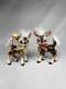 Commodore Deer Salt and Pepper Shakers, Fur Tails, Doe and Buck