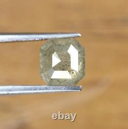 Cushion Cut Salt and Pepper Loose Diamond 1.13 Carat For Engagement Ring 5.7 MM
